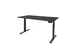 Bureau Assis-debout Dextro Plus Electrique 200x100 ombre bois/noir