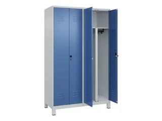 PBM-locker,HxBxD 1950x1200x500mm,4vak,vak B 300mm,draaigrendel - 2