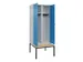 locker voor scheiding van kleding,HxBxD 2120x800x815mm,2vak
