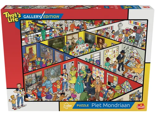 That's Life Gallery edition: Piet Mondriaan 1000st