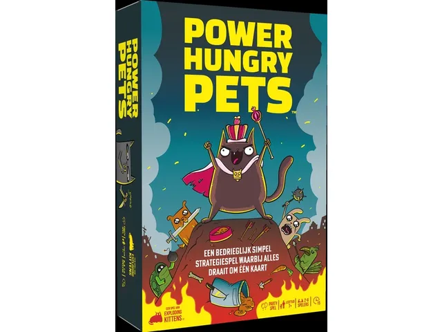 Kaartpel Power Hungry Pets 7+