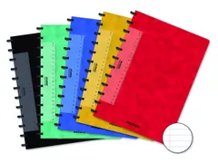 Schrift Adoc Classic A4 lijn 144 pagina's 90gr assorti