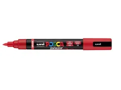 Paintmarker Uni POSCA PC-5BR brushpunt M rood