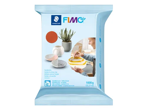 Boetseerklei Staedtler Fimo air 8101 1000 gram terracotta