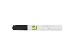 Q-CONNECT Paintmarker op oliebasis ronde punt 2-3mm Zwart