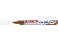 Acrylmarker edding e-5100 medium hazelnoot