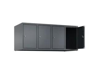 opzetkast,v. locker,4vak.,vak B 300mm,HxBxD 500x1200x500mm - 1