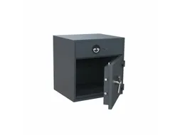 Salvus Tivoli 1 Afstortkluis elektronisch slot 67x65x55cm Grafietgrijs