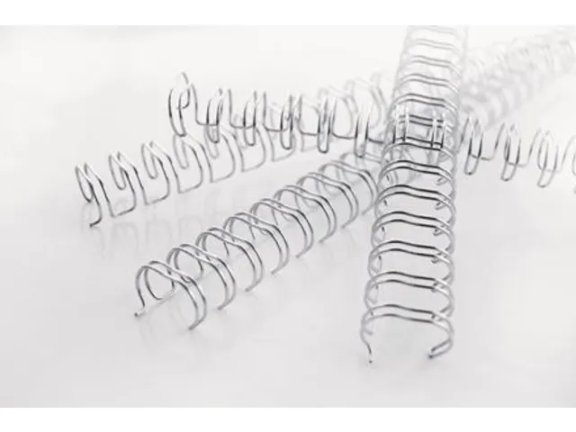 Draadrug GBC 5mm 34-rings A4 zilver 100stuks