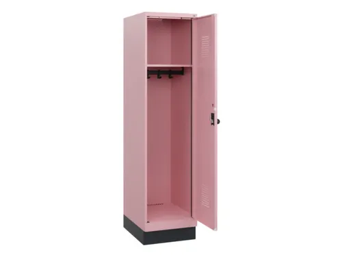 schoollocker,HxBxD 1630x400x500mm,1vak,vak B 400mm,draaigrendel,sokkel