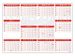 Jaarplankalender 2024 Quantore A1 84x57cm - 2