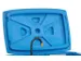 couvercle,p. table de nettoyage,PE,bleu