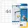 HERMA 4572 Weervaste Folie-etiket A4 48,3x25,4mm removable 880 stuks