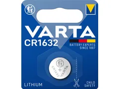 Batterij VARTA knoopcel 1x CR1632 lithium