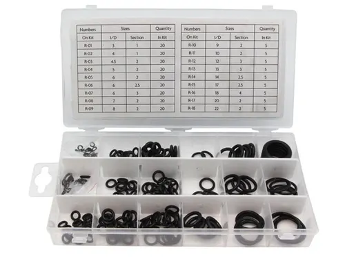 Metrisch Nitril O-Ring Assortiment, 225 Stuks
