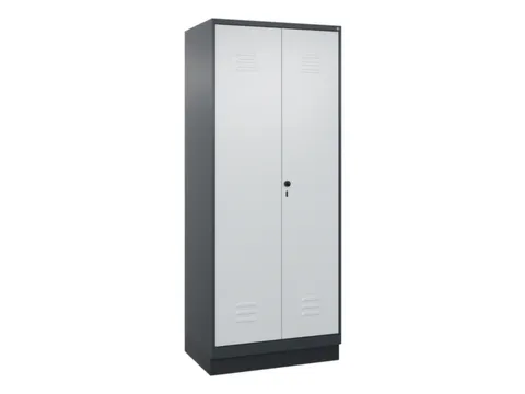 locker voor scheiding van kleding,HxBxD 1950x800x500mm,2vak