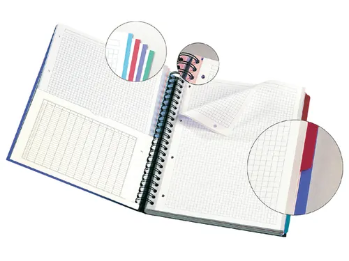 Projectboek Oxford Essentials A4+ 120vel assorti