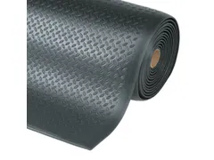 antivermoeidheidsmat,metergoed,HxB 12,7x600mm,vinyl,geribd,zwart