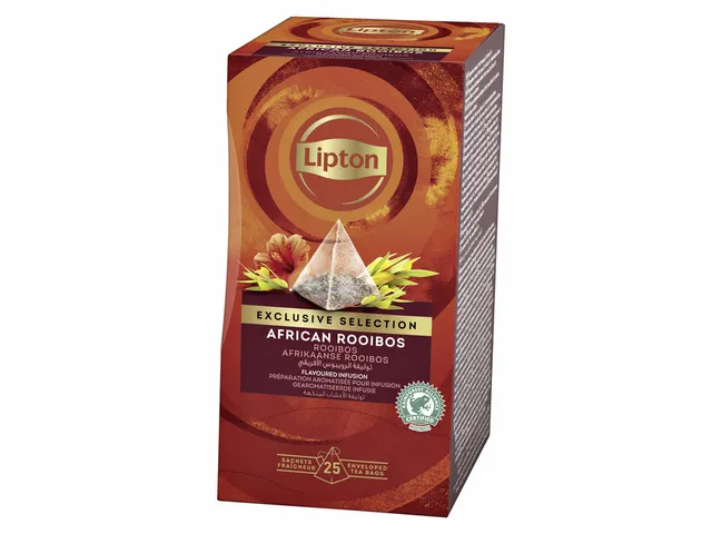 Thee Lipton Exclusive Afrikaanse rooibos 25x2gr