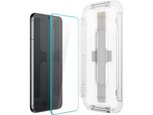 Protection écran Spigen pour Galaxy S23 Plus Glas.tR EZ Fit transpare