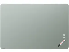 Mat Glasbord 100x150cm Sage Green Ronde Hoeken