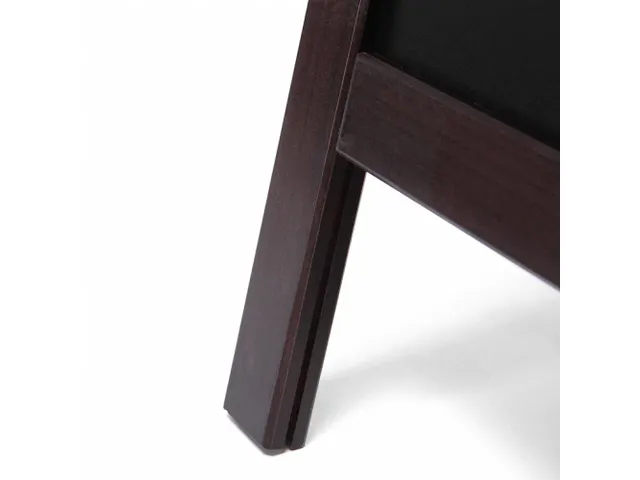 Panneau trottoir Natura Classic bois marron foncé 55x85cm