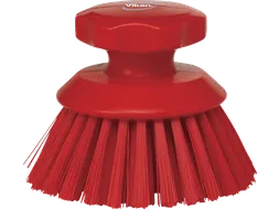 Werkborstel Rond Rood