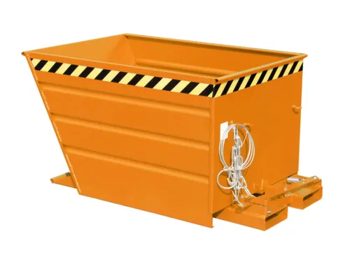 kiepbak,HxLxB 730x1370x1200mm,0,9m³,draagverm. 1000kg,RAL2000