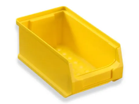 Zichtbak Hxbxd 75x100x175mm Pp Geel Grip