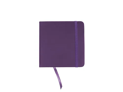 Schetsboek Kangaro 12x12cm purple heart PU HC 80 vel 140gr roomwit met