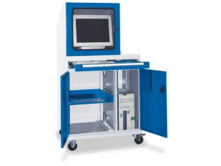 uittrekbaar legbord,v. pc-kast,m. uittrekrails,HxBxD 30x460x539mm - 1