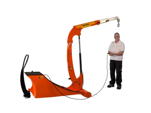contragewichtskraan,draagverm. 500kg,hef H 2950mm,5-niveaus-draagarm