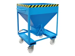 stortgoedbak,HxLxB 1300x1115x780mm,375l,draagverm. 1000kg,wielen