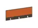 cache de banque d'accueil,NV brun caryer,BN3012-orange
