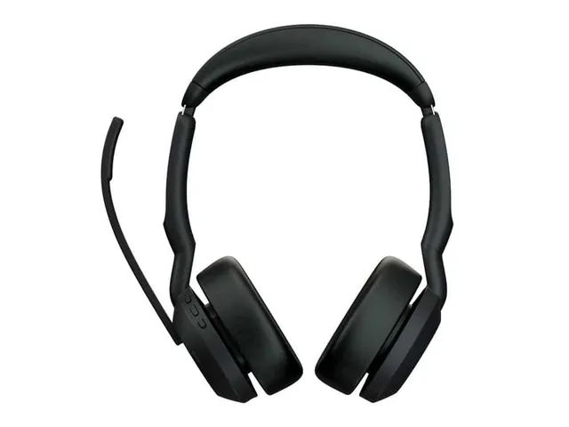 Jabra Evolve2 55 MS Stereo Bluetooth headset USB-C met laadstation