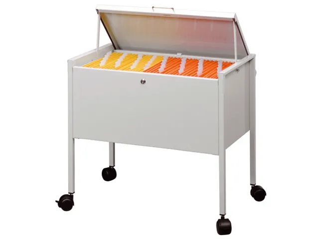 Economy Hangmappentrolley 80 A4 Top Grijs