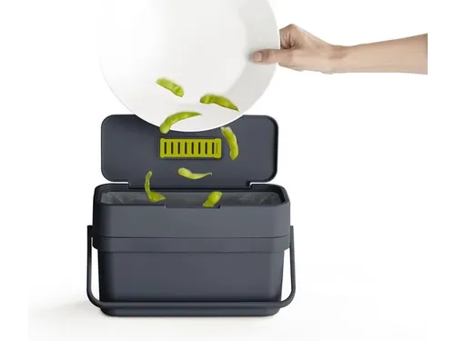 Joseph Joseph Compo Food Afvalemmer 4 Liter Grijs