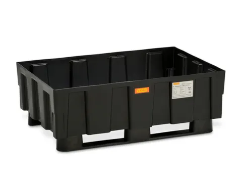 PE-opvangbak,v. 1x200l vat,opvangvol. 250l,HxBxD 430x1205x805mm