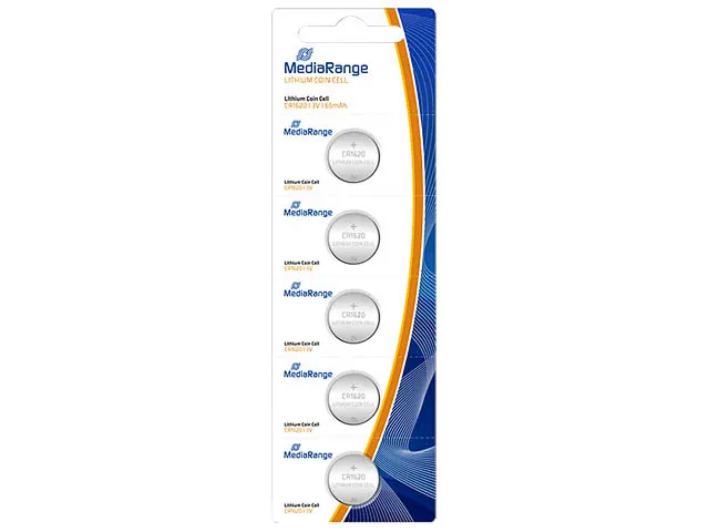 Batterijen MRBAT130 CR1620 Lithium 3V knoopcel 5 stuks