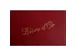Gastenboek Alpille 2 6x22cm 140bl rood