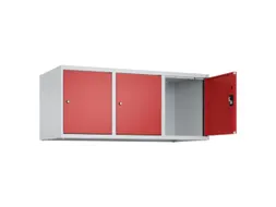 opzetkast,v. locker,3vak.,vak B 400mm,HxBxD 500x1200x500mm