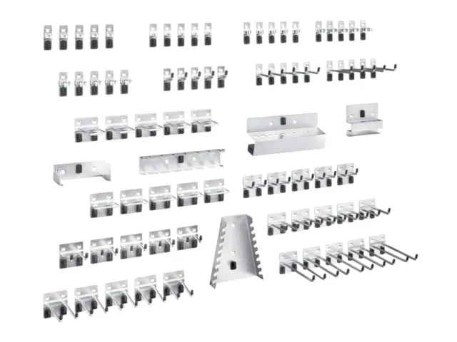 Houderassortiment,V. Perfoplaat,80-Delig