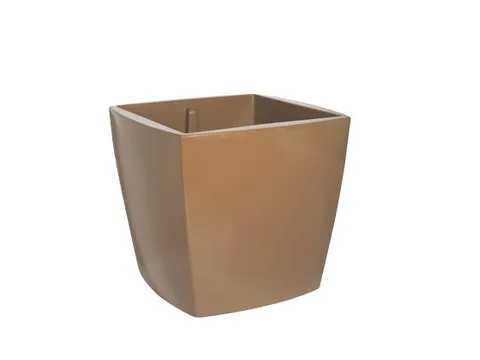 plantenpot,trapeziumvormig,PE,beigegrijs,HxBxD 900x1000x1000mm,380l