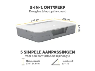 Laptopstandaard Draagtas Fellowes Breyta wit - 8