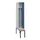 locker met bank,voor scheiding van kleding,HxBxD 2120x300x815mm,1vak