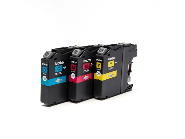Inktcartridge Brother LC-123RBWBP 3 kleuren CMY