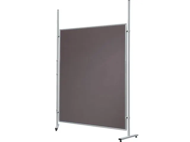 Presentatiewand Hxb 150X120Cm Aluminium Frame Grijze Vilt