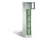 Lockerkast 1800x320x500mm 1x5 vakken Cilinderslot, Sokkel, RAL6011