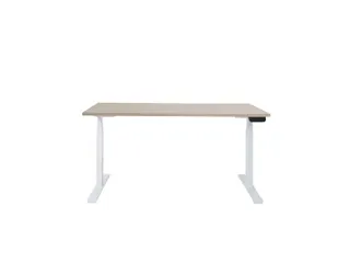 Dextro Plus Zit-sta Bureau Elektrisch 160x80 Lindberg Eiken 25mm Wit - 5