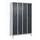 dubbeldekse locker,HxBxD 1950x1200x500mm,4x2vak.,vak B 300mm